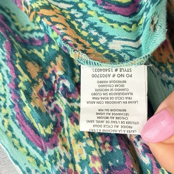 O’Neill Kimono Cardigan Women’s XS/S Open Front 3/4 Sleeve Beach Cover-Up Shirt - Picture 10 of 16